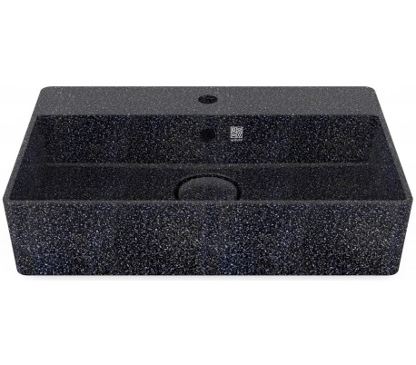 Woodio håndvask 60 x 40 cm ECO - Polar hvid