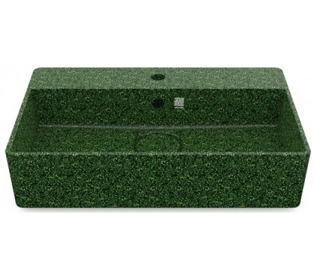 Woodio håndvask 60 x 40 cm ECO - Charcoal