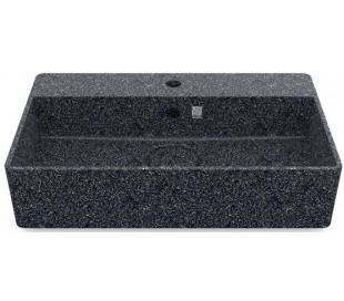 Woodio håndvask 60 x 40 cm ECO - Arktisk blå