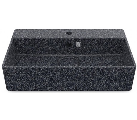 Woodio håndvask 60 x 40 cm ECO - Arktisk blå