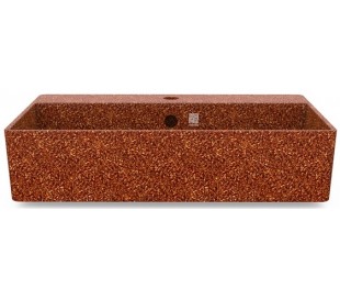 Woodio håndvask 60 x 40 cm ECO - Stengrå 2