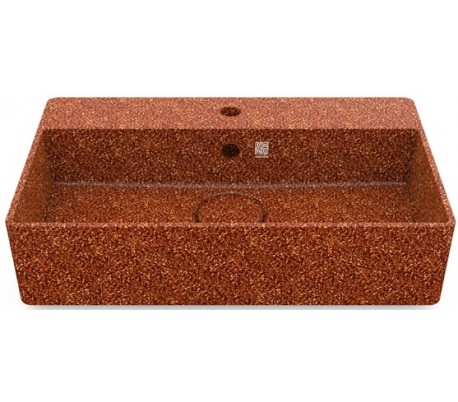 Woodio håndvask 60 x 40 cm ECO - Stengrå