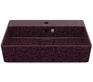 Woodio håndvask 60 x 40 cm ECO - Lerbrun