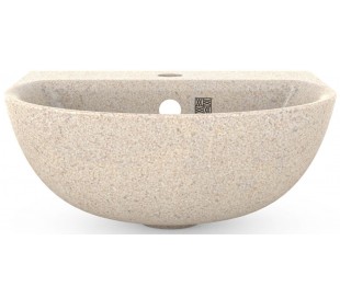 Woodio vægmonteret håndvask 40 x 40 cm ECO - Natural aspen 2