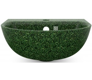 Woodio vægmonteret håndvask 40 x 40 cm ECO - Charcoal 2