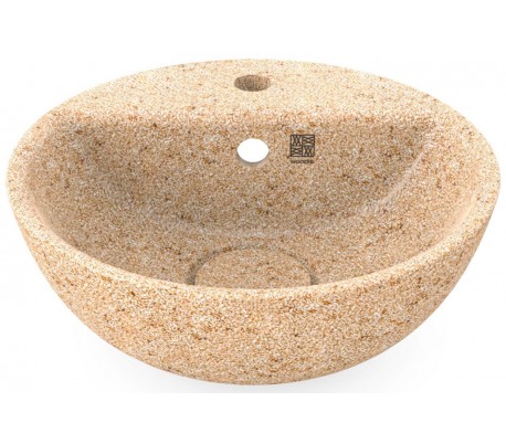 Woodio håndvask 40 x 40 cm ECO - Natural aspen