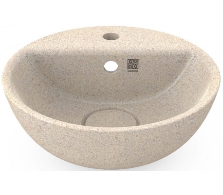 Woodio håndvask Ø40 cm ECO - Natural aspen