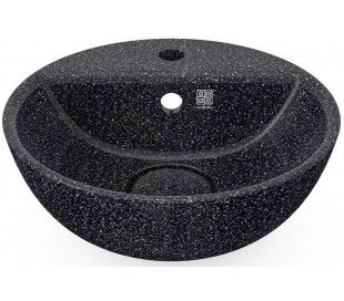 Woodio håndvask Ø40 cm ECO - Polar hvid