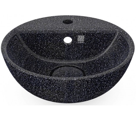 Woodio håndvask Ø40 cm ECO - Polar hvid