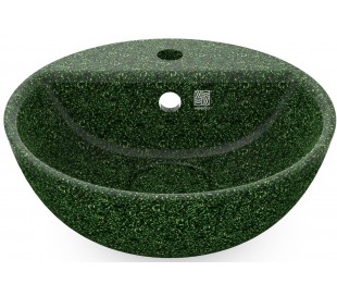 Woodio håndvask Ø40 cm ECO - Charcoal