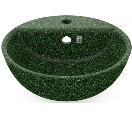 Woodio håndvask Ø40 cm ECO - Charcoal