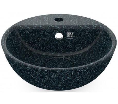 Woodio håndvask Ø40 cm ECO - Mosgrøn