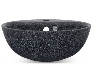 Woodio håndvask Ø40 cm ECO - Arktisk blå 2