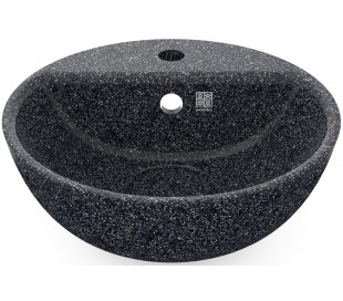 Woodio håndvask Ø40 cm ECO - Arktisk blå