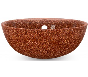 Woodio håndvask Ø40 cm ECO - Stengrå 2