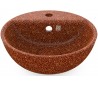 Woodio håndvask Ø40 cm ECO - Lerbrun