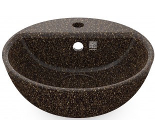 Woodio håndvask Ø40 cm ECO - Bær rød