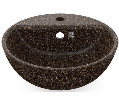 Woodio håndvask Ø40 cm ECO - Bær rød