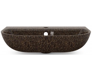 Woodio vægmonteret håndvask 60 x 40 cm ECO - Bær rød 2