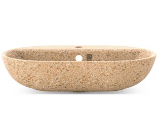 Woodio håndvask Ø40 cm ECO - Natural aspen 2