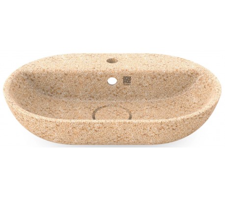 Woodio håndvask Ø40 cm ECO - Natural aspen