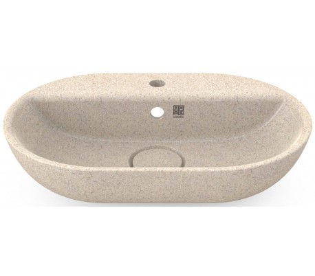 Woodio håndvask 60 x 40 cm ECO - Natural aspen