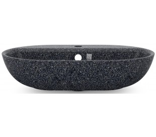 Woodio håndvask 60 x 40 cm ECO - Arktisk blå 2