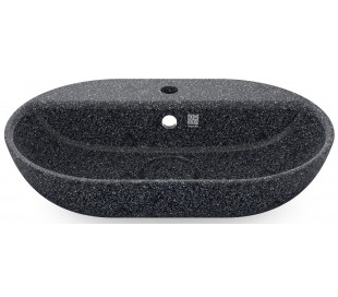 Woodio håndvask 60 x 40 cm ECO - Arktisk blå