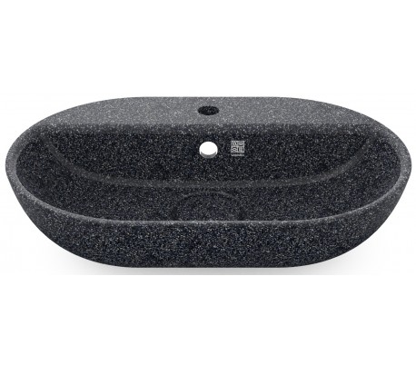 Woodio håndvask 60 x 40 cm ECO - Arktisk blå