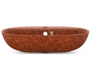 Woodio håndvask 60 x 40 cm ECO - Stengrå 2