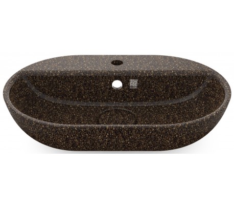 Woodio håndvask 60 x 40 cm ECO - Bær rød