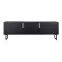 Blax sideboard i egetræ og jern B160 cm - Sort