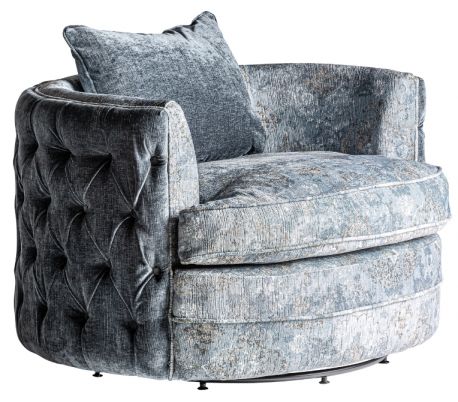 Bedsteforældre lænestol i velour H80 cm - Mørkegrøn