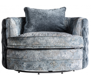 Bedsteforældre lænestol i velour H80 cm - Mørkegrøn 2