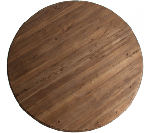 Industriel kommode i hamret jern H180 cm - Antik sort/Antik guld 2