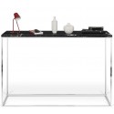 TemaHome Gleam konsolbord i metal og marmor 120 x 40 cm - Krom/Grøn marmor