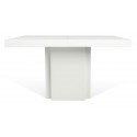 TemaHome Dusk spisebord i melamin 130 x 130 cm - Hvid højglans