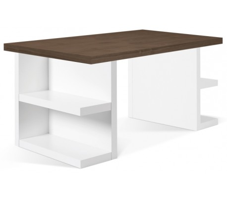 TemaHome Multi skrivebord i spånplade 160 x 90 cm - Mat hvid