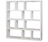 TemaHome Berlin reolsystem i finér 159 x 150 cm - Hvid