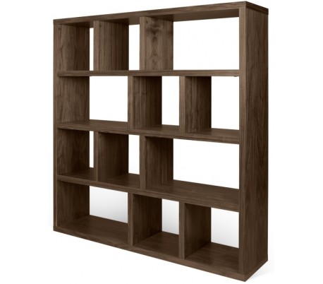 TemaHome Berlin reolsystem i finér 159 x 150 cm - Eg