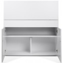 TemaHome Multi skrivebord i spånplade 180 x 90 cm - Mat hvid/Eg