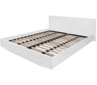 TemaHome Float 160 x 200 cm sofaramme med gavl i finér 180 x 208 cm - Mat hvid 2