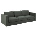 Calera 2 personers sofa i polyester B176 cm - Grågrøn