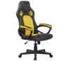 Racing Gaming kontorstol i kunstlæder H110 - 120 cm - Sort/Gul