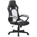 Racing Gaming kontorstol i kunstlæder H110 - 120 cm - Sort/Gul