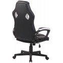 Racing Gaming kontorstol i kunstlæder H110 - 120 cm - Sort/Gul