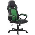 Racing Gaming kontorstol i kunstlæder H110 - 120 cm - Sort/Hvid