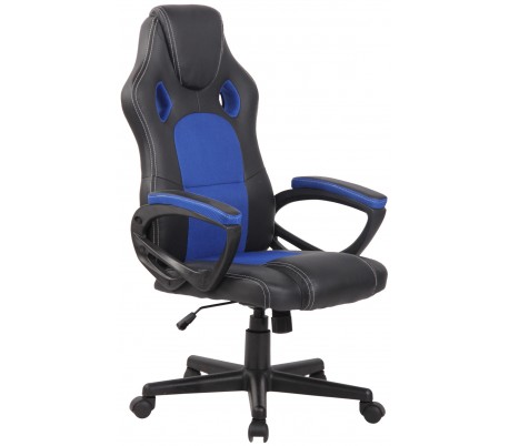 Racing Gaming kontorstol i kunstlæder H110 - 120 cm - Sort/Grøn