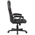 Racing Gaming kontorstol i kunstlæder H110 - 120 cm - Sort/Rød