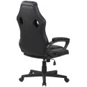 Racing Gaming kontorstol i kunstlæder H110 - 120 cm - Sort/Rød